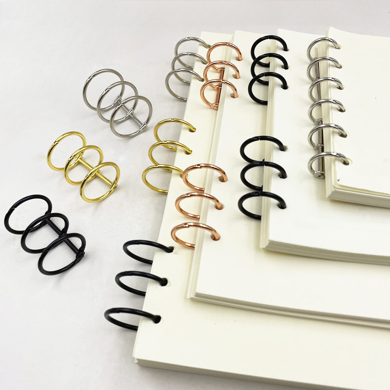 Binder Clip Assorted - 2pcs/set Metal Book Rings File Papers