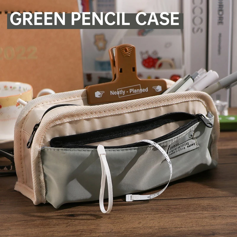 Large Capacity Pencil Case Min - Office Supply Office Stationery Items 评论和价格