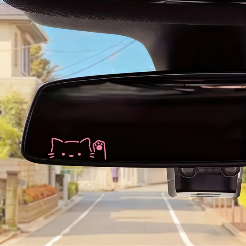 2pcs Cartoon Peeking Cat Car M - Memo Pad Sticky 评论和价格