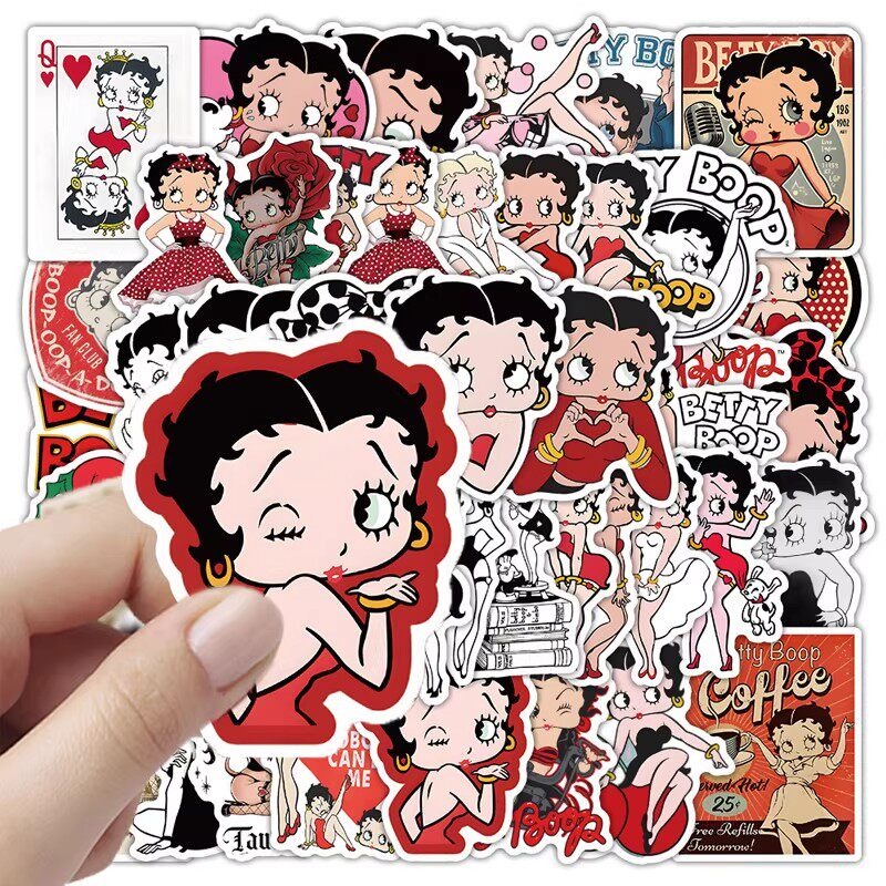 New 50PCS Betty Boop Sticker A - Memo Pad Sticky 评论和价格