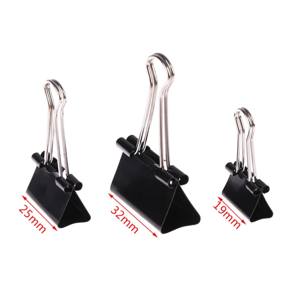 10pcs Metal Binder Clips 19mm  - Binder Clip Assorted 评论和价格