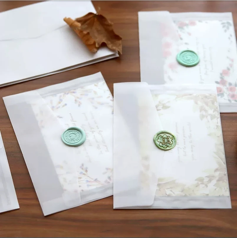 A5 A6 Sulfuric acid paper tran - Letter Envelope Kraft 评论和价格