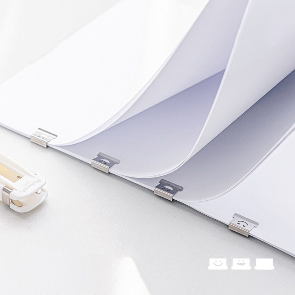 Smile Design Push Paper Clip N - Binder Clip Assorted 评论和价格