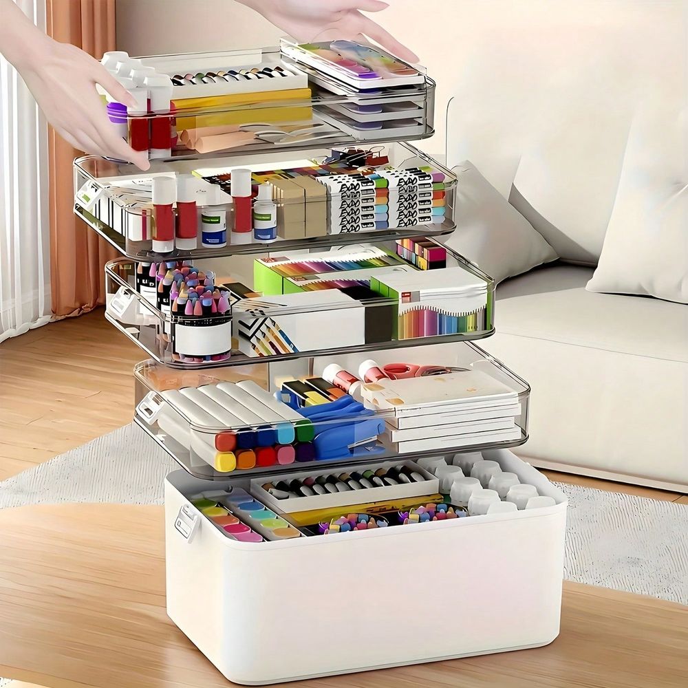 Transparent Multi-Layer Medici - Stationery Office 评论和价格